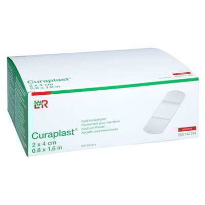 Curaplast sensitive Injektionspflaster 2x4cm