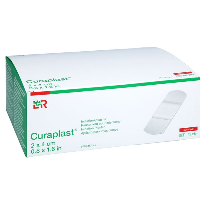 Curaplast sensitive Injektionspflaster 2x4cm