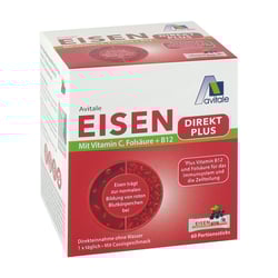 Eisen direkt plus Vitamin C+Folsäure+B12