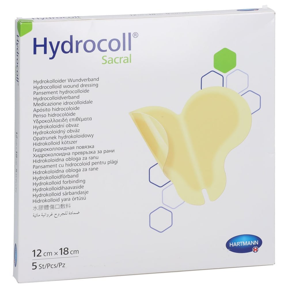 Hydrocoll sacral Wundverband 12x18 cm