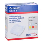 Cutimed Siltec B Schaumverband 10x10 cm m. Haftr. ACA Müller/ADAG Pharma Produktbild 1