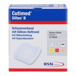Cutimed Siltec B Schaumverband 10x10 cm m. Haftr. ACA Müller/ADAG Pharma Produktbild 2