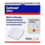 Cutimed Siltec Schaumverband 10x10 cm nicht haftend Produktbild 2