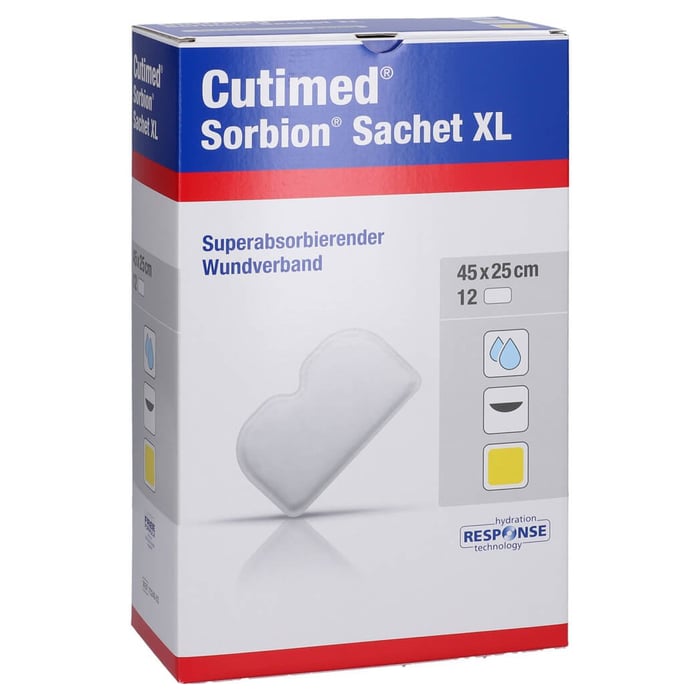 Cutimed Sorbion Sachet Xl Wundauflage 25x45 cm