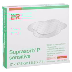 Suprasorb P sensitive PU-Schaumv.sacr.bor.17x17,5