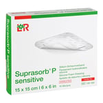 Suprasorb P sensitive PU-Schaumv.bor.lite 15x15 cm