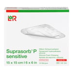 Suprasorb P sensitive PU-Schaumv.bor.lite 15x15 cm