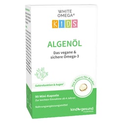 White Omega Kids Algenöl Weichkapseln