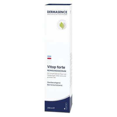 Dermasence Vitop forte Reinigungsschaum