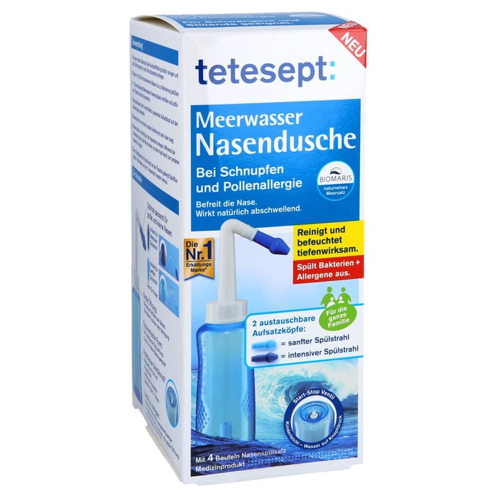 Tetesept Meerwasser Nasendusche
