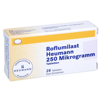 Roflumilast Heumann 250 Mikrogramm Tabletten