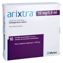 Arixtra 10 mg/0.8 ml Inj.-Lsg Fertigspritze