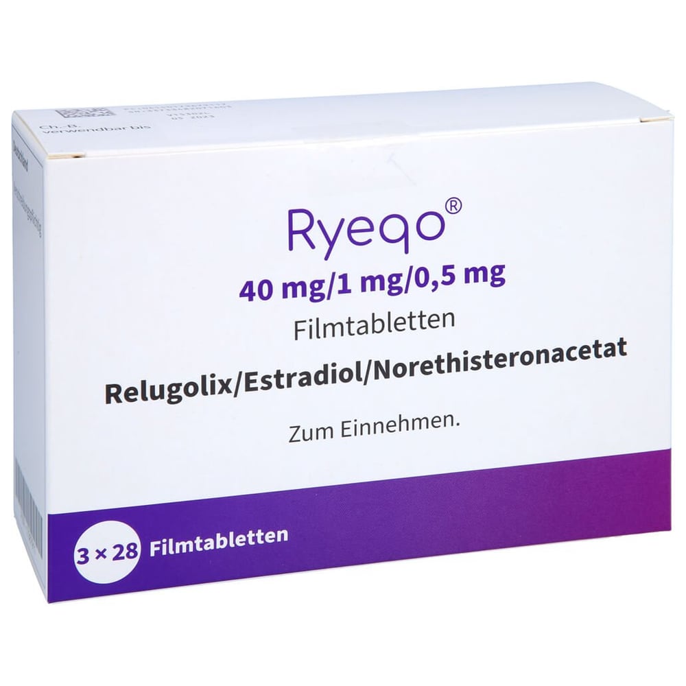 Ryeqo 40 mg/1 mg/0.5 mg Filmtabletten