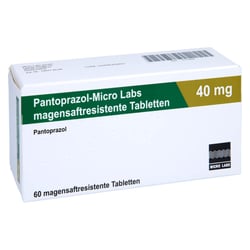 Pantoprazol Micro Labs 40 mg magensaftr.Tabletten