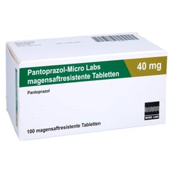 Pantoprazol Micro Labs 40 mg magensaftr.Tabletten