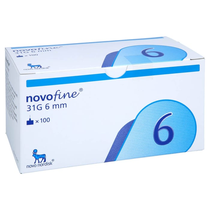 Novofine Nadeln 31 G 0,25x6 mm