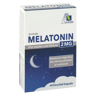 Melatonin 2 mg + Hopf Melis Produktbild 1