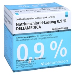 NATRIUMCHLORID-Lösung 0,9% Deltamedica Luer-Lo Pl.