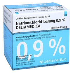 NATRIUMCHLORID-Lösung 0,9% Deltamedica Luer Pl.