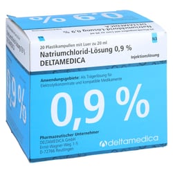 NATRIUMCHLORID-Lösung 0,9% Deltamedica Luer Pl.