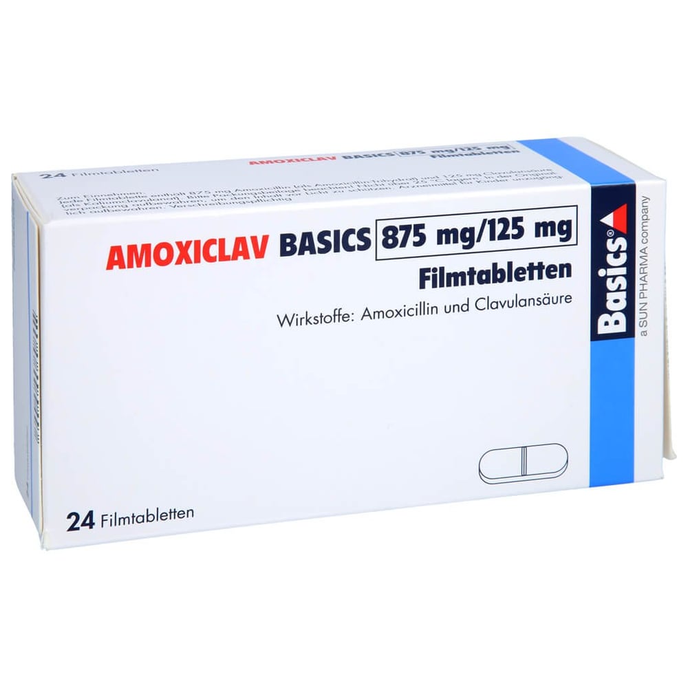 Amoxiclav Basics 875mg/125mg