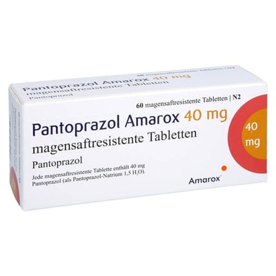 Pantoprazol Amarox 40 mg
