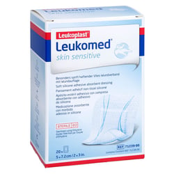 Leukomed skin sensitive steril 7,2 x 5 cm