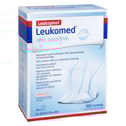 Leukomed skin sensitive steril 10 x 8cm