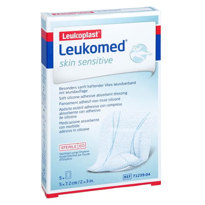 Leukomed skin sensitive steril 7,2 x 5 cm