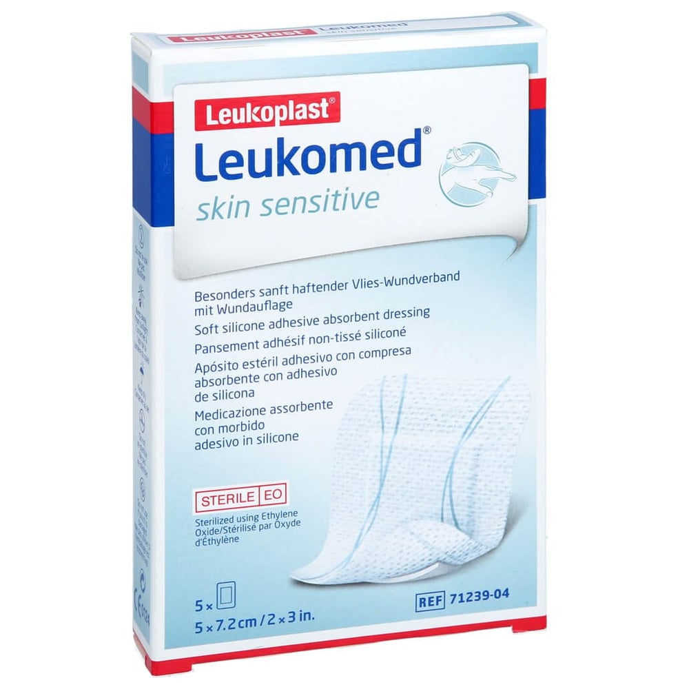 Leukomed skin sensitive steril 7.2 x 5cm