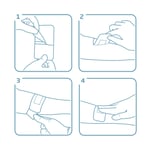 Leukomed skin sensitive steril 10 x 8 cm