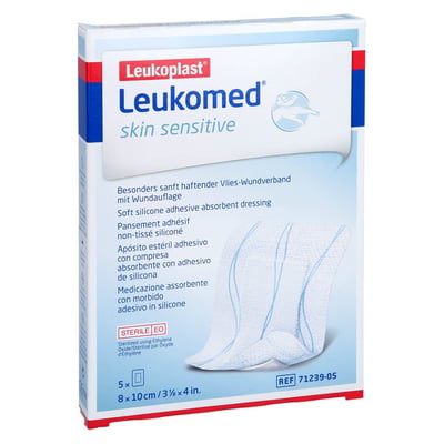 Leukomed skin sensitive steril 10 x 8 cm