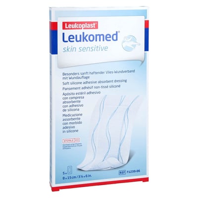 Leukomed skin sensitive steril 15 x 8 cm