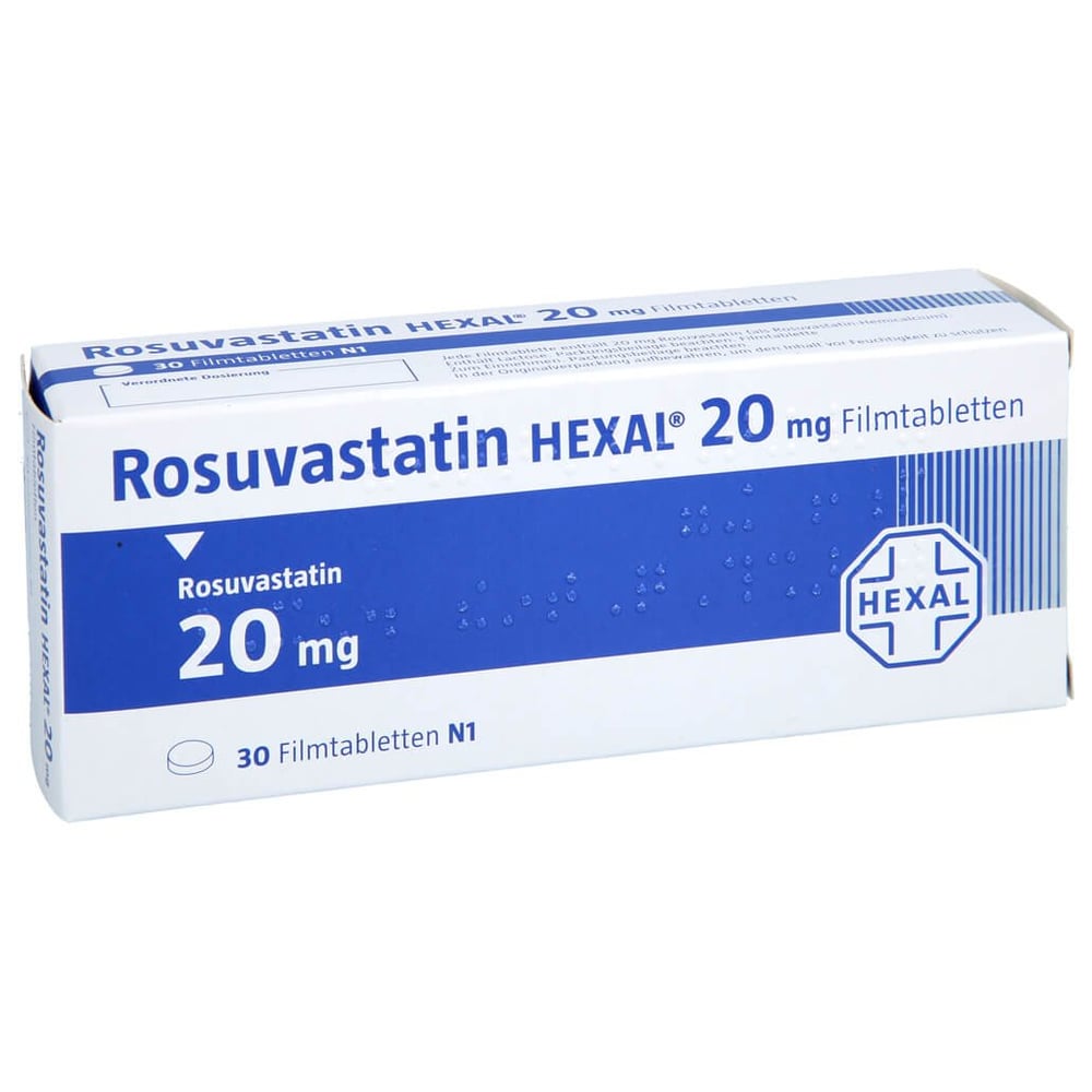 Rosuvastatin HEXAL 20 mg