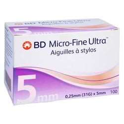 BD Micro-fine Ultra Pen-Nadeln 0,25x5 mm 31 G Crosp Medical