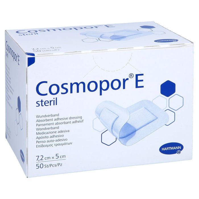 Cosmopor E steril 5x7.2 cm