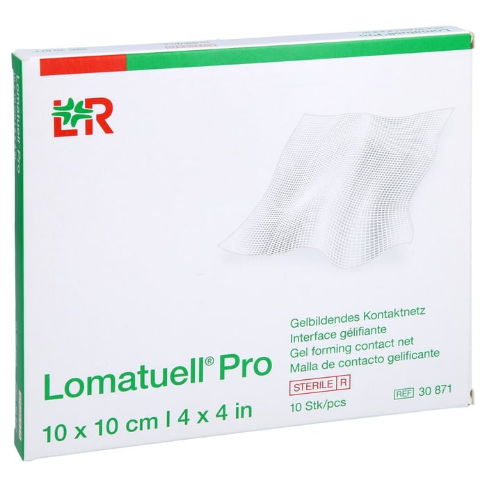 Lomatuell Pro 10x10 cm steril