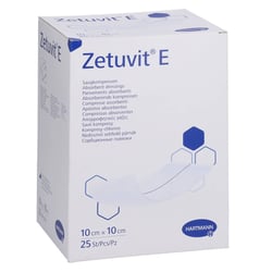 Zetuvit E Saugkompressen steril 10x10 cm Crosp Medical