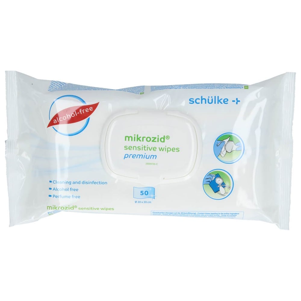 Mikrozid sensitive wipes premium
