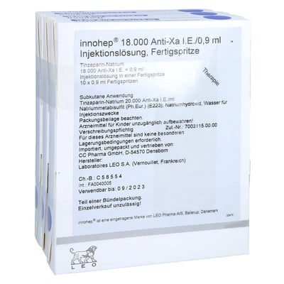 Innohep 18000 Anti-Xa I.E./0,9 ml