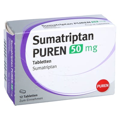 Sumatriptan PUREN 50 mg