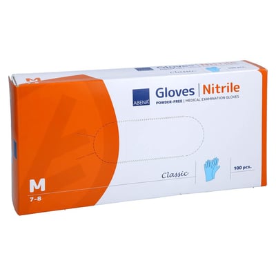 Abena Classic Nitril Unt.Hands.unste.pf M blau