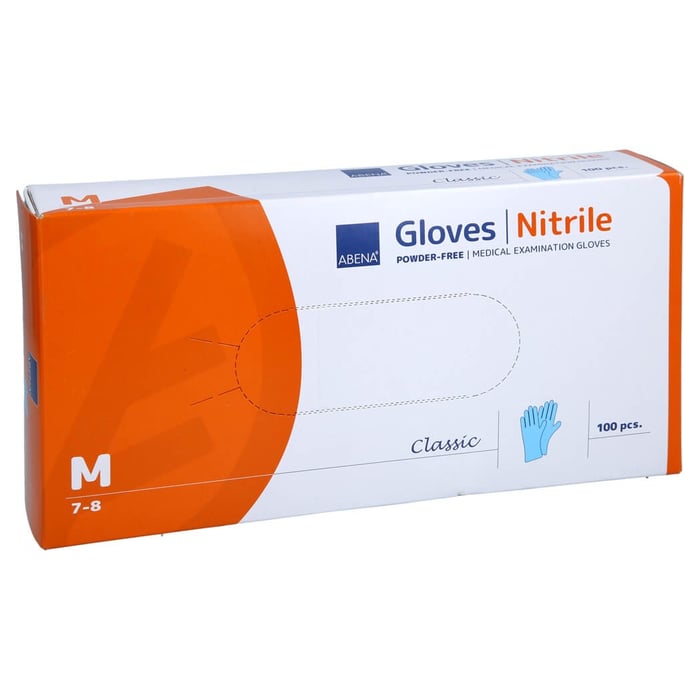 Abena Classic Nitril Unt.Hands.unste.pf M blau