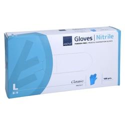 Abena Classic Nitril Unt.Hands.unste.pf L blau