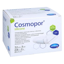 Cosmopor silicone 7.2x5cm P25