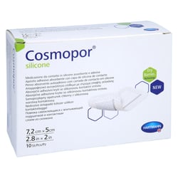 Cosmopor silicone 7.2x5cm P10