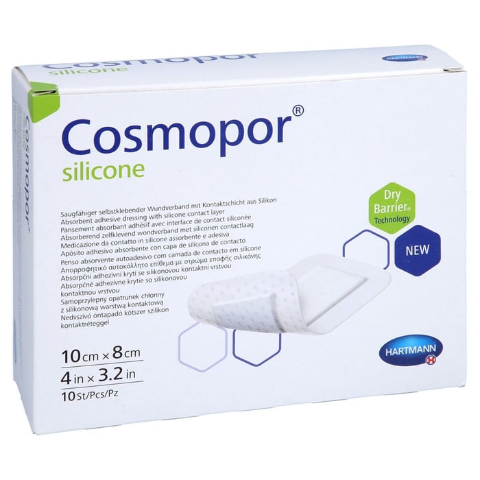 Cosmopor silicone 10x8cm P10