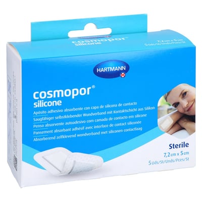 Cosmopor silicone 7.2x5cm P5
