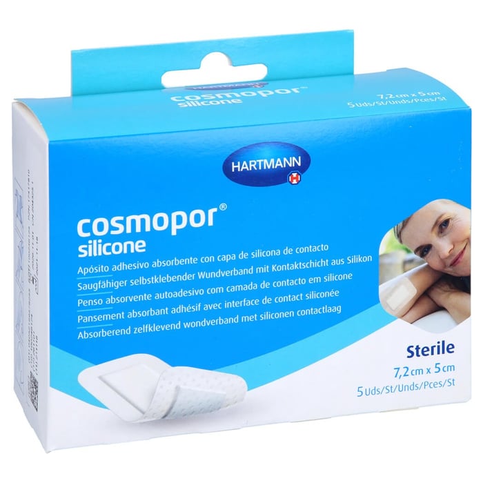 Cosmopor silicone 7.2x5cm P5
