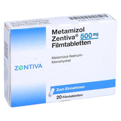 Metamizol Zentiva 500 mg